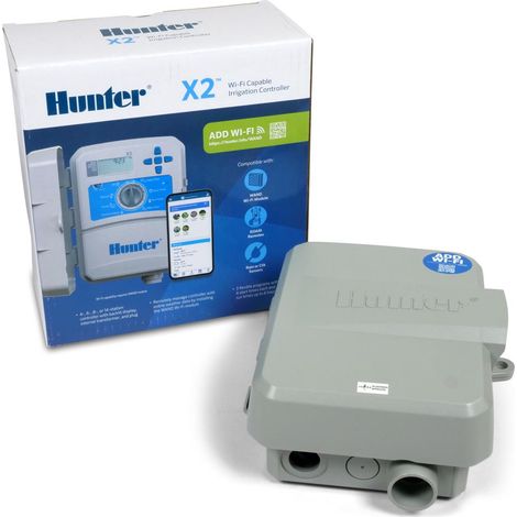 Hunter Steuergerät Regenautomat WLAN-fähig - Outdoor 6 Stationen X2-601E (1/5)