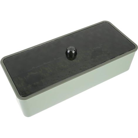 Boîte rangement couteaux fourchettes, panier couverts comptoir, PP, étagère stockage (1/4)