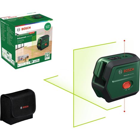 BOSCH LASER PARA CONSTRUCCION AREA TRABAJO 15M ADVANCEDLEVEL 2G BASIC 0603663G00