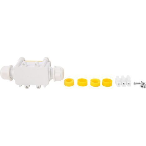 Netzkabelanschluss, IP68 wasserdichter 2-Wege-Kabelverbinder für Gartenleuchten, LED-Displaytunnel (1/5)