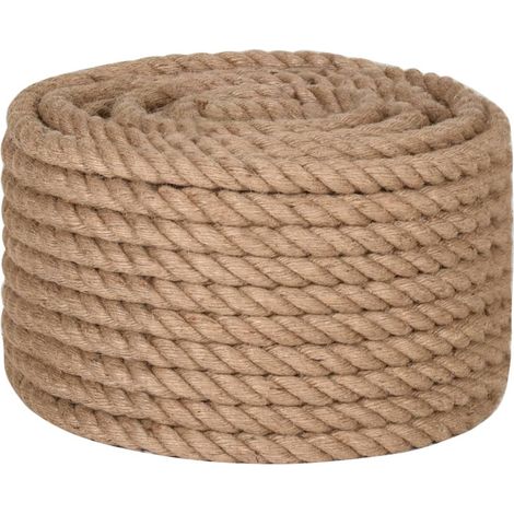 Cuerda de yute 100 m de longitud y 16 mm de grosor vidaXL