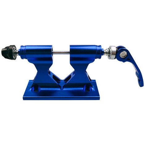 Support De Fourche Avant De Velo Support De Fourche A Degagement Rapide Porte-Velos Fourche Avant De Velo Clip Fixe Pour Les Voyages En Plein Air, Bleu (1/5)