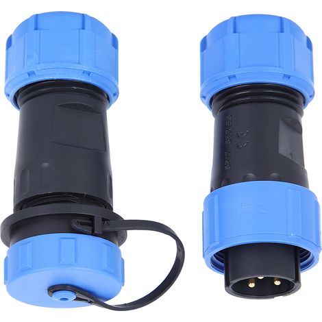 SP17 Wasserdichte Anschlussdose, 3-poliges Verteilerkabel-Anschlussset mit Stoßstecker (1/5)