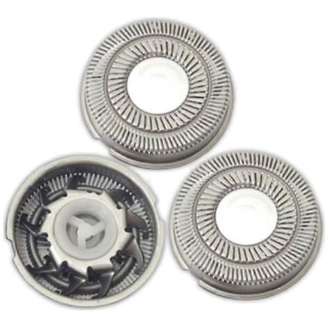 3 têtes de rasoir universelles argentées modèle FR6 - Lames (1/5)