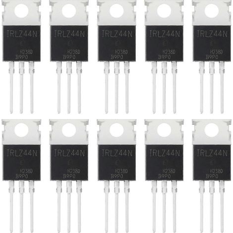 10 pezzi IRLZ44N IRLZ44 IRLZ44NPBF Transistor MOSFET a canale N 47A 55V 47 Ampere 55 Volt transistor di potenza MOSFET TO-220 [DB] (1/5)