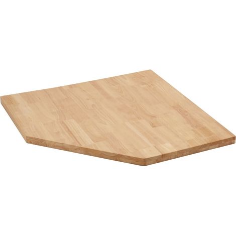 BUNKER&174 Modular Hardwood Worktop for Corner Cabinet, 865mm (33210) (1/4)