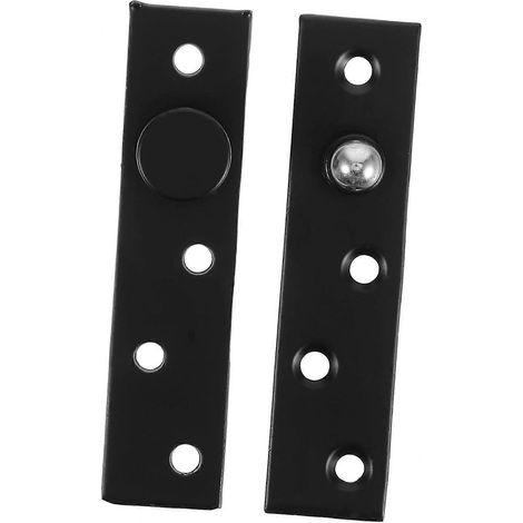 Charnière de porte en bois à rotation à 360°, invisible, en acier. (1/5)