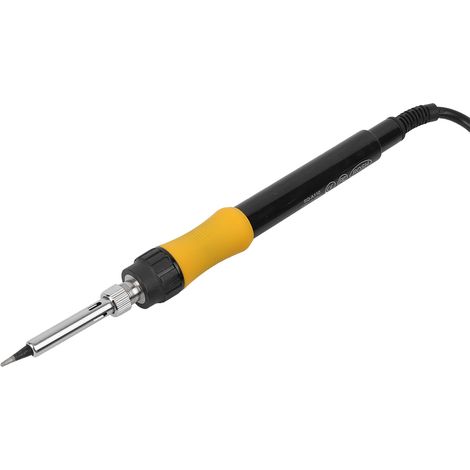 Elektrischer Lötkolben mit Innentemperaturanzeige und Digitalanzeige SQA110, gelb, 110 W, EU-Stecker, 220 V (1/5)