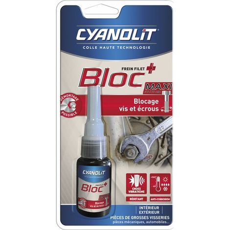 CYANOLIT BLOC e MAXI 10ml - AC MARCA IDEAL : 33300011