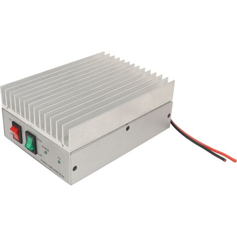 Amplificateur de puissance haute fréquence, sensibilité 400 à 470MHz, alliage d'aluminium, sortie 30W 15W, DC13.8V. (1/5)