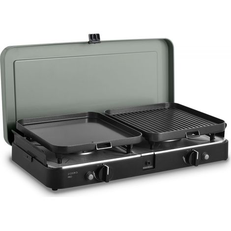 Cadac 2-Cook 3 Pro Deluxe 30mbar BBQ Gasgrill Tischgrill Campinggrill 203P1-20-EU