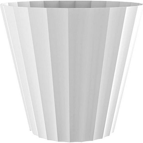 Vaso Plastiken Bianco polipropilene 32 x 29 cm