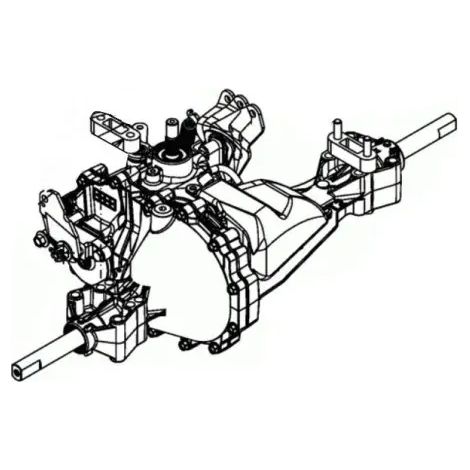 Transmission hydrostatique ORIGINAL tracteur de pelouse MTD 618-07144 (1/2)
