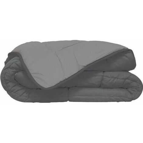 Poyet-Motte CALGARY Mikrofaserbettdecke Warm Silber