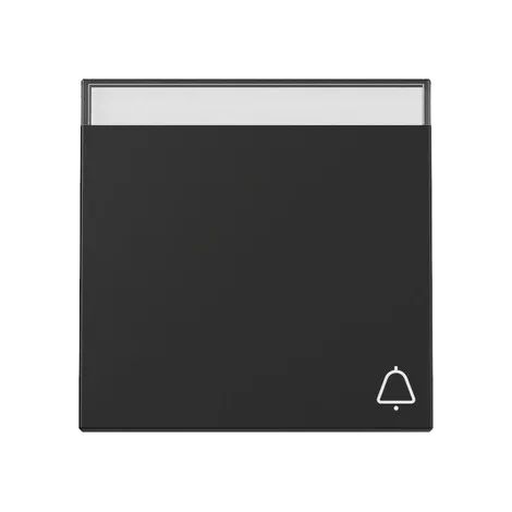 Gira Tecla Símb. timbre + BSF System 55 Negro m [3673005], 3673 005