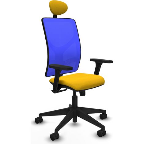 Silla de oficina piqueras y crespo Motilla brazos ajustables confort óptimo (1/2)