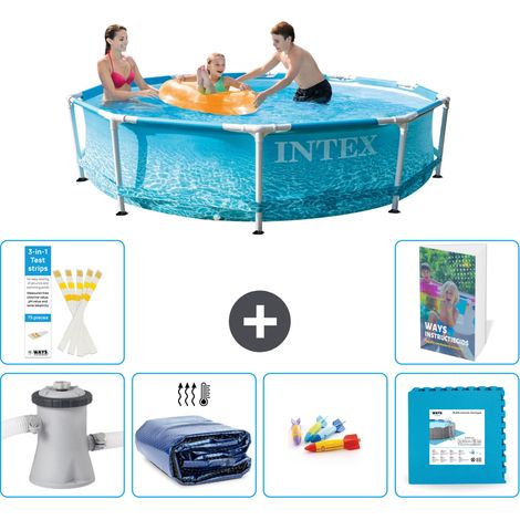 Frame Pool Rund - 305x76 cm - 7-teilig S229