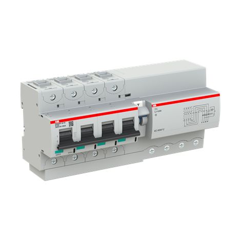 Disjoncteur Différentiel DS800P 4P 125A Cbe K 30mA Type A-APR immunisé 2CCG001349R0001 ABB G151814 (1/3)