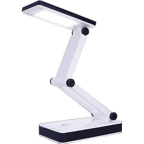 Lampe de bureau LED pliable, lampe de lecture, lampe de table confortable pour les yeux, lampe de chevet à intensité variable (1/5)
