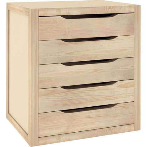 Cajonera Astigarraga Natura madera natural 39x30 cm