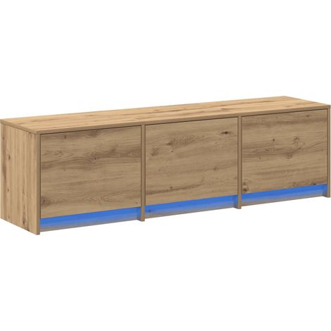 Maison Exclusive - Mobile TV Rovere artigianale 140 x 34 x 40 cm Legno multistrato