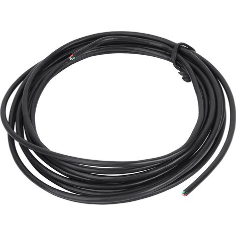Câble blindé 4 conducteurs pour guitare électrique et basse, 3 mètres, connexion de micro