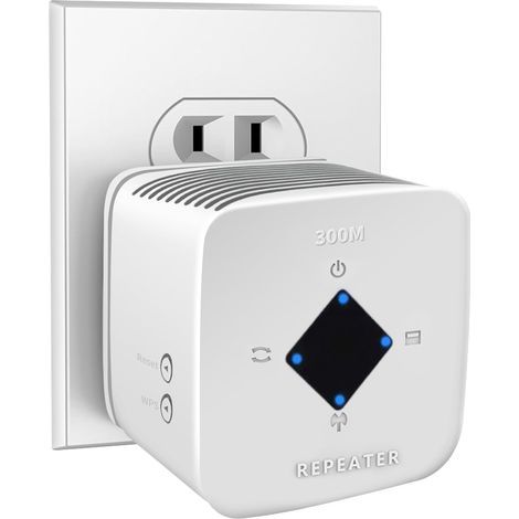 Ripetitore/estensore WiFi, amplificatore di segnale wireless domestico con porta Ethernet, installazione rapida (1/5)