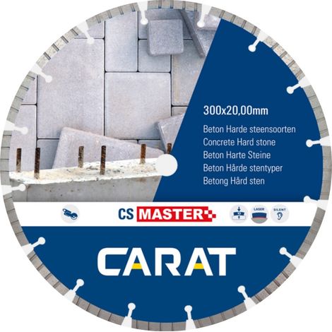 Carat Diamanttrennscheibe BETON CS MASTER 230 mm Durchmesser CSM2303000