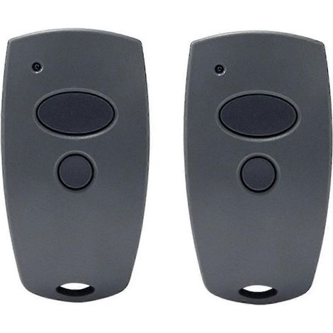 Lotto di 2 trasmettitori manuali 868.3 MHz porta del garage compatibile con i modelli Marantec D302-868, D304-868, D384-868, D321-868 e D32B. (1/5)