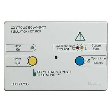 Pannello Controllo Distanza 230V Btdin ( BTICINO cod. QSO230VRS )