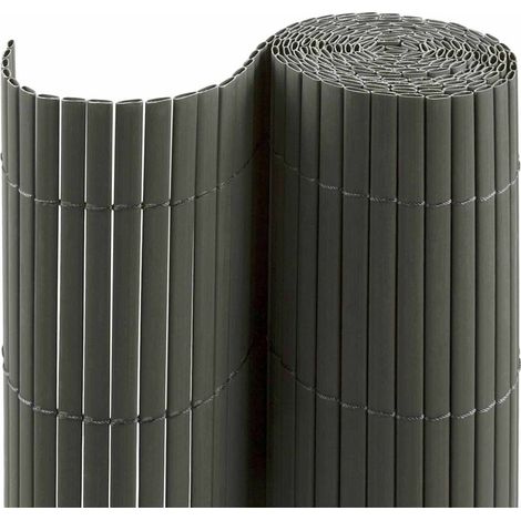Arella Canniccio pvc plastica OVALE frangivista m 1,5x3 ANTRACITE