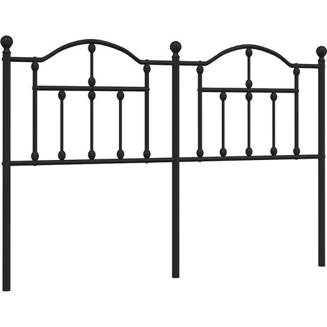Tête de lit,Panneau décoratif métal noir 150 cm CFW2319745 (1/5)