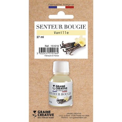 Graine Créative - Parfum à bougie 27 ml Vanille (1/2)