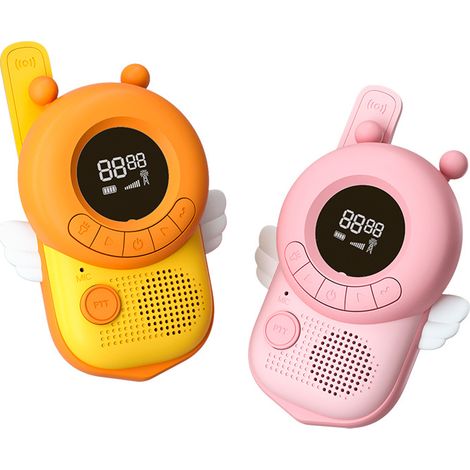Gegensprechanlage mit 3 km Reichweite, Spiele für Zuhause, Abenteuer, hohe Qualität, Radio, Taschenlampe, Campingspielzeug, Schulanfangs- und Weihnachtsgeschenke