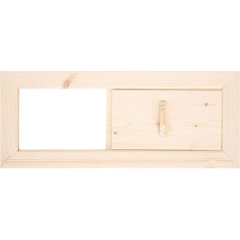 Hemlock Sauna Air Ventilation Panneau Ventilation Salle Sauna Air Vent Grille Équipement Accessoires Sauna Room (1/5)