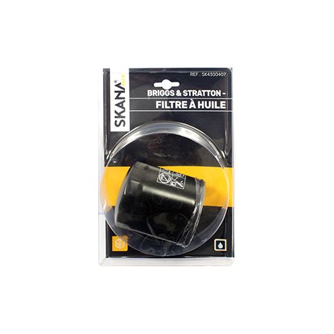 Filtre à Huile Adaptable Pour Moteurs Briggs & Stratton - Kohler (27 Microns) Hauteur : 88 Mm ø Extérieur : 76 Mm ø Intérieur :