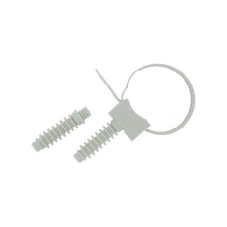 Packung mit 25 Stück 165 mm Kabelbindern und Kabelbinder, Farbe grau Electro Dh 31.707/165/G 8430552120215