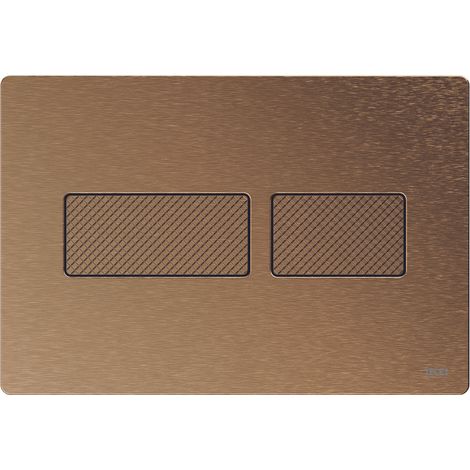 Plaque de poussée TECE WC TECEsolid, en acier inoxydable, pour la