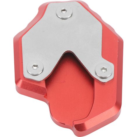 Repose-pied élargi CNC en aluminium rouge pour béquille latérale Forza 350 NSS350 2020-2022, plaque de soutien de pied remplacement moto (1/5)