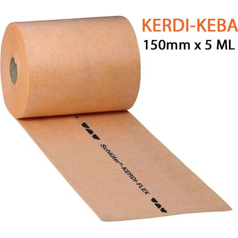 KERDI-KEBA Bande d'étanchéité SCHLUTER  150 mm - 5 mètres