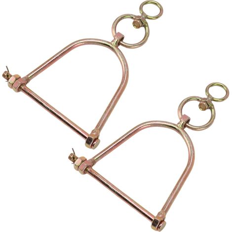 2 pièces anneaux nasaux bovin vache taureau acier inoxydable rotatif demi-sabot pince nez outil traction bétail ferme (1/5)
