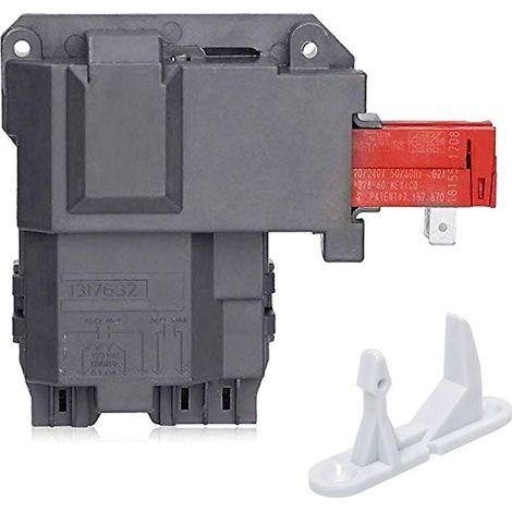 131763202 131763256 Door Lock Switch with Door Catch for Frigidaire Electrolux Kenmore Crosley GE 13176332 131763200 131763200 131763255 131263255 9400 MUMU