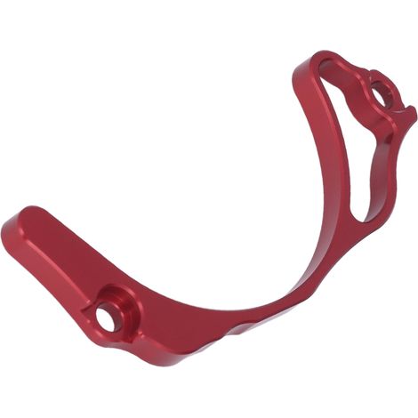 Protection moteur pour VTT, en aluminium usiné, compatible avec Sportrax 400 TRX400EX 1999-2008, rouge (1/5)