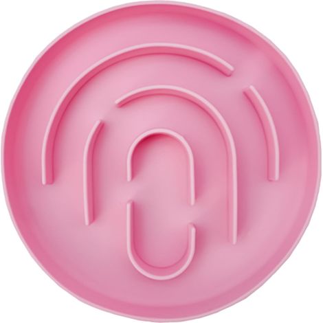 Bol Interactif, Mangeoire Lente pour Chien ou Chat en Silicone Alimentaire, pour Petits Animaux de Compagnie, Moyens et Grands (1/5)