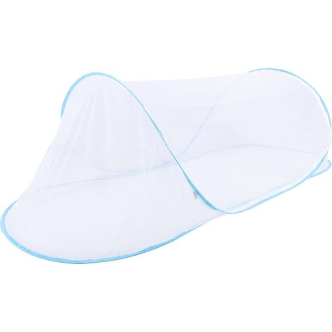 Moustiquaire de camping extérieure, pliable et pouvant être rangée indépendamment, dimensions 2008056 cm, bleue.