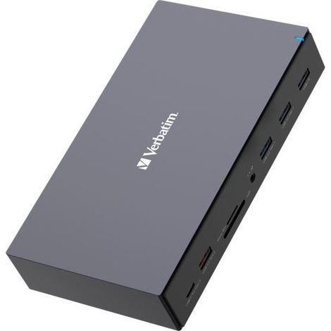 Verbatim CDS-17 Kabelgebunden USB 3.2 Gen 1 (3.1 Gen 1) Type-C Schwarz, Grau
