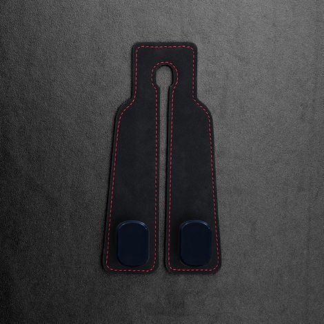 Car headrest hooks, rear seat headrest hooks, car interior accessories, hooks (black) (1/4)