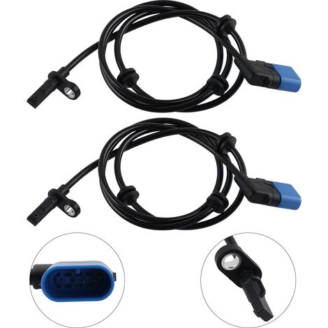 2x ABS Wheel Speed Sensor for Mercedes-Benz A-Class W176 X156 2012+ A2465400417 (1/5)