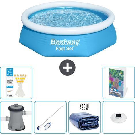 Bestway Fast Set Rund - 244x61 cm - 7-teilig  S305 (1/5)