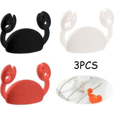Clips de Câble.Supports de Câbles d'Alimentation.Serre-Câbles d'écouteurs.Organisateur de câbles mural autocollant.Attaches de Câble (1/4)